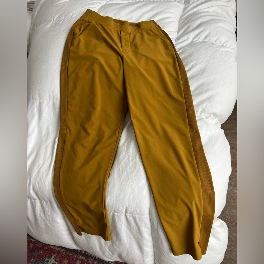 Athleta Brooklyn Ankle Pant (Brass Yellow, 0)